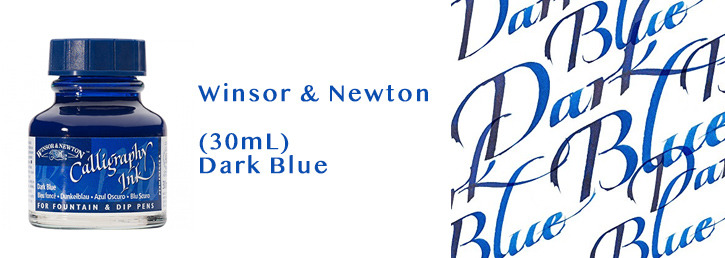 Winsor-Newton blue ink tinta